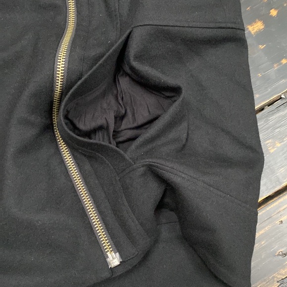 Helmut Lang Sonar Wool Vest w/ Asymmetrical Zipper Front and Side Slide Pockets - Picture 9 of 16